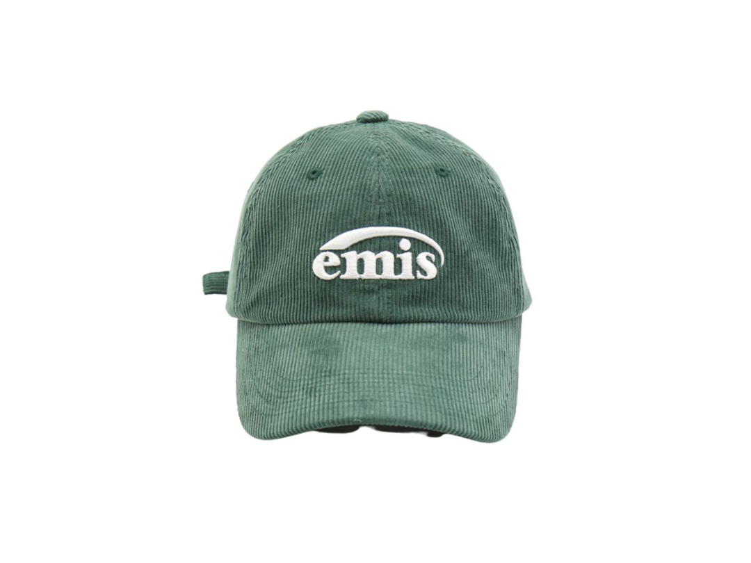 Emis Emis New Logo Corduroy Emis Cap Green