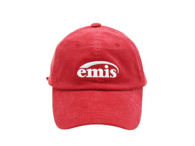 Emis Emis New Logo Corduroy Emis Cap-Red - view 2