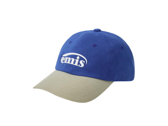 Emis Emis New Logo Mix Ball Cap Renewal Beige Blue - view 2