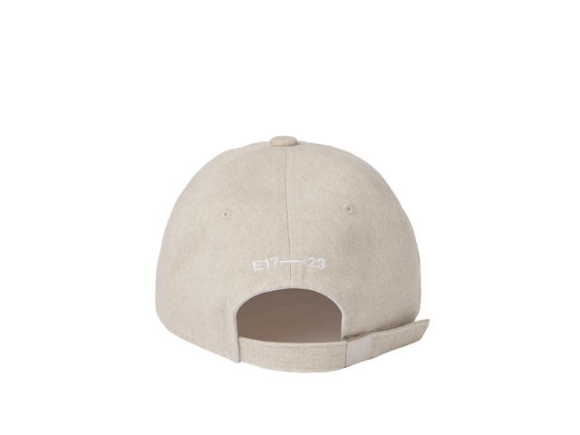 Emis Emis New Logo Pigment Ball Cap Beige - view 2
