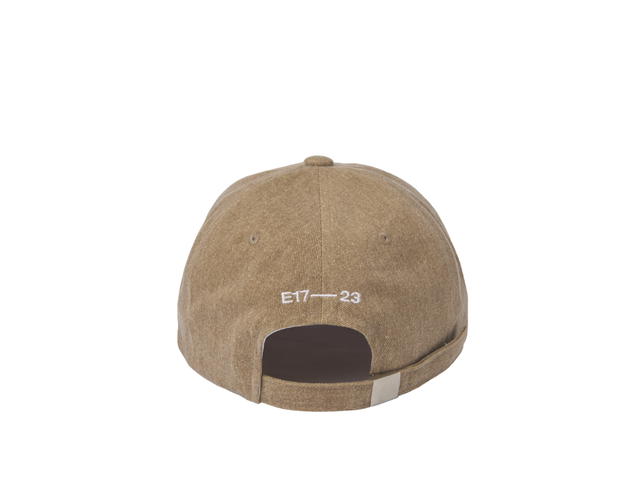 Emis Emis New Logo Pigment Ball Cap Brown - view 2