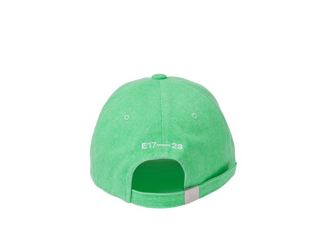 Emis Emis New Logo Pigment Ball Cap Green - view 2
