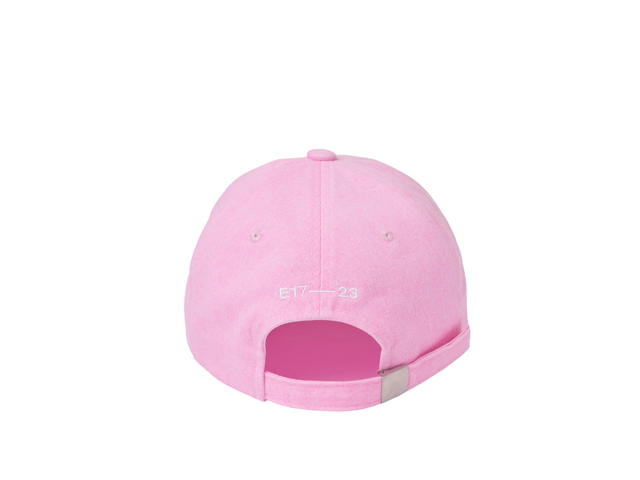 Emis Emis New Logo Pigment Ball Cap Pink - view 2
