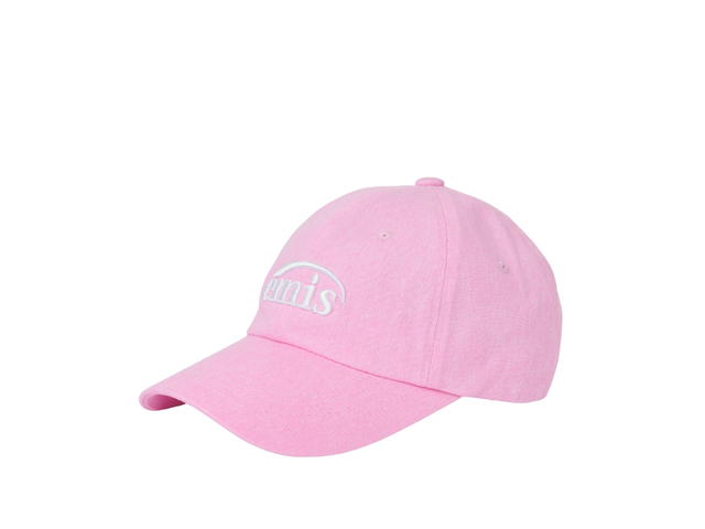 Emis Emis New Logo Pigment Ball Cap Pink - view 3