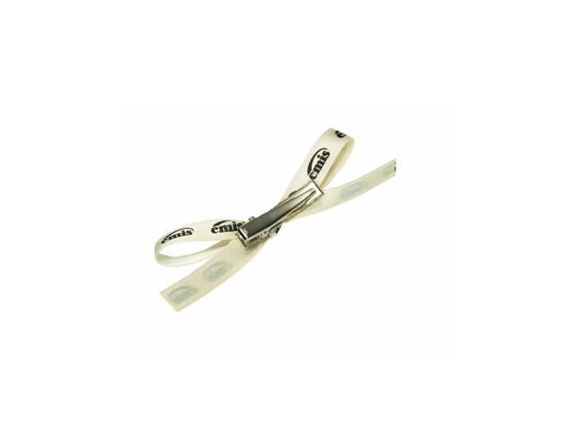 Emis Emis New Logo Ribbon Hair Clip Cream Yellow - view 2