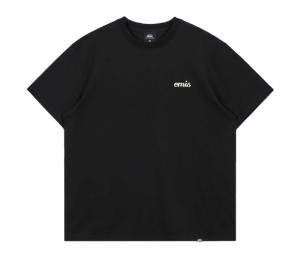 Buy Emis Oversized Embossing Logo T-Shirts Black at Sasom – Authentic and Ready to Ship