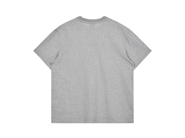 Emis Emis Oversized Embossing Logo T-Shirts Gray - view 2