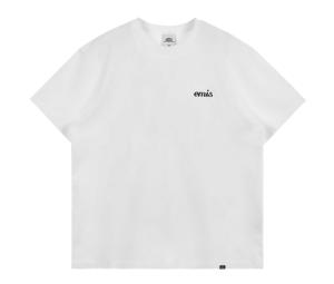 Buy Emis Oversized Embossing Logo T-Shirts White at Sasom – Authentic and Ready to Ship