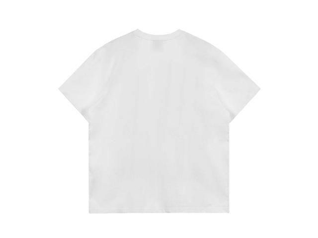 Emis Emis Oversized Embossing Logo T-Shirts White - view 2