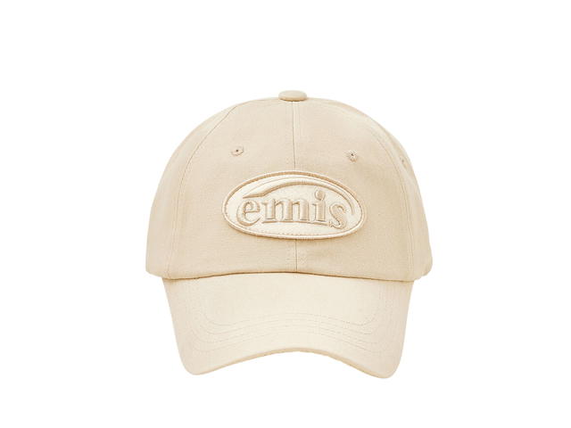 Emis Emis Tone On Tone Wappen Ball Cap Beige - view 1