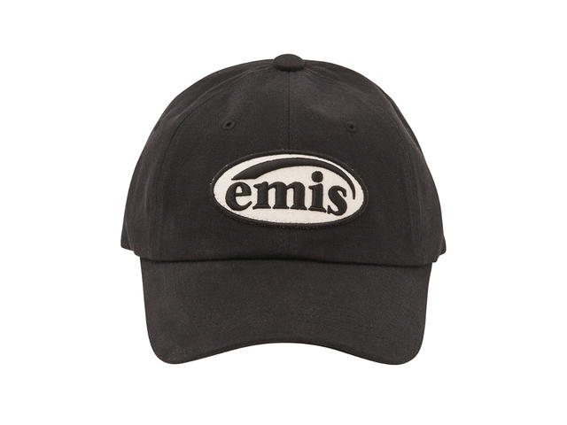 Emis Emis Tone On Tone Wappen Ball Cap Black - view 1