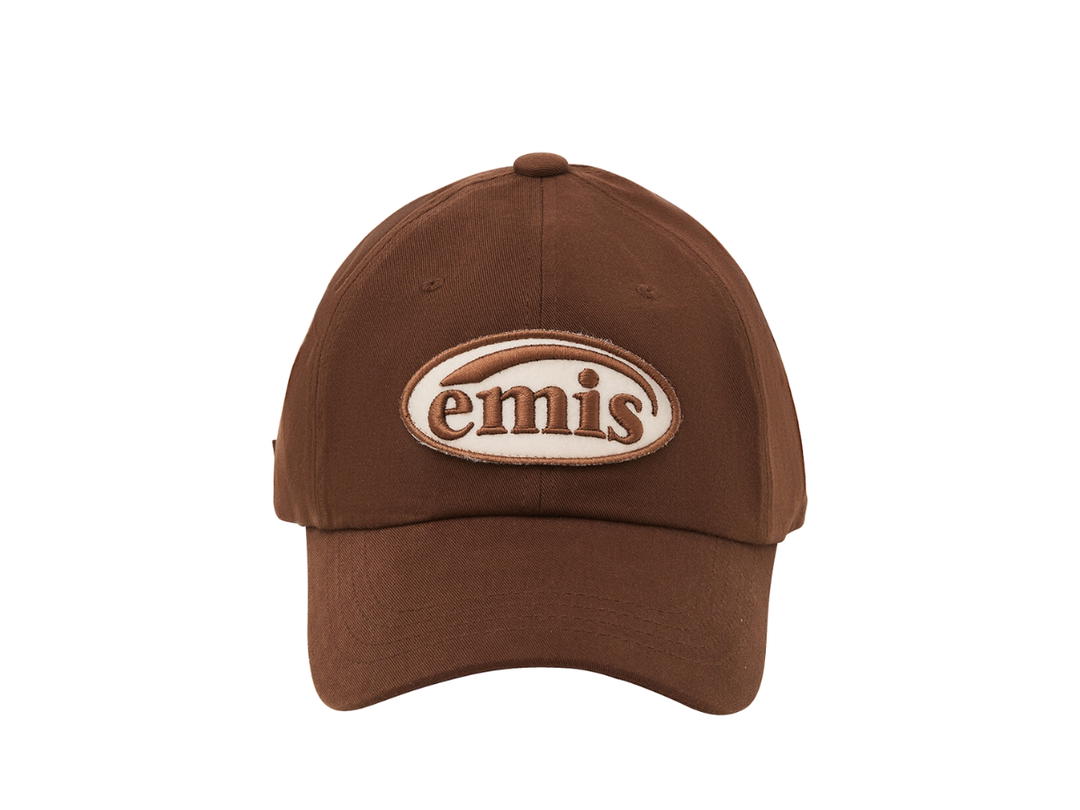 Emis Emis Tone On Tone Wappen Ball Cap Brown