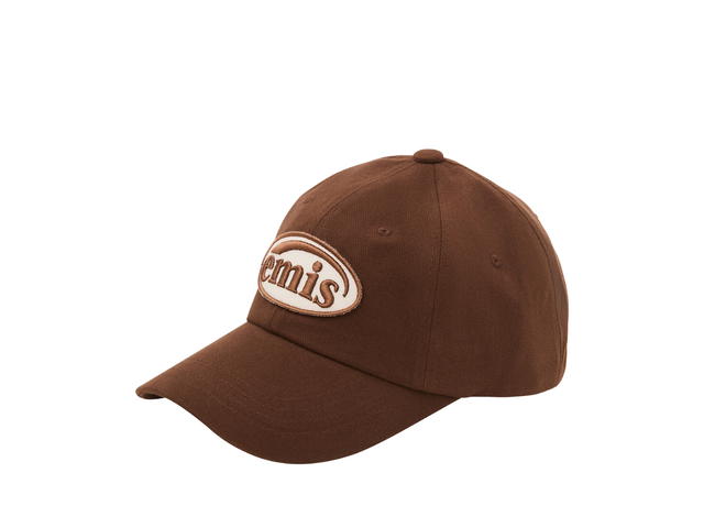 Emis Emis Tone On Tone Wappen Ball Cap Brown - view 3