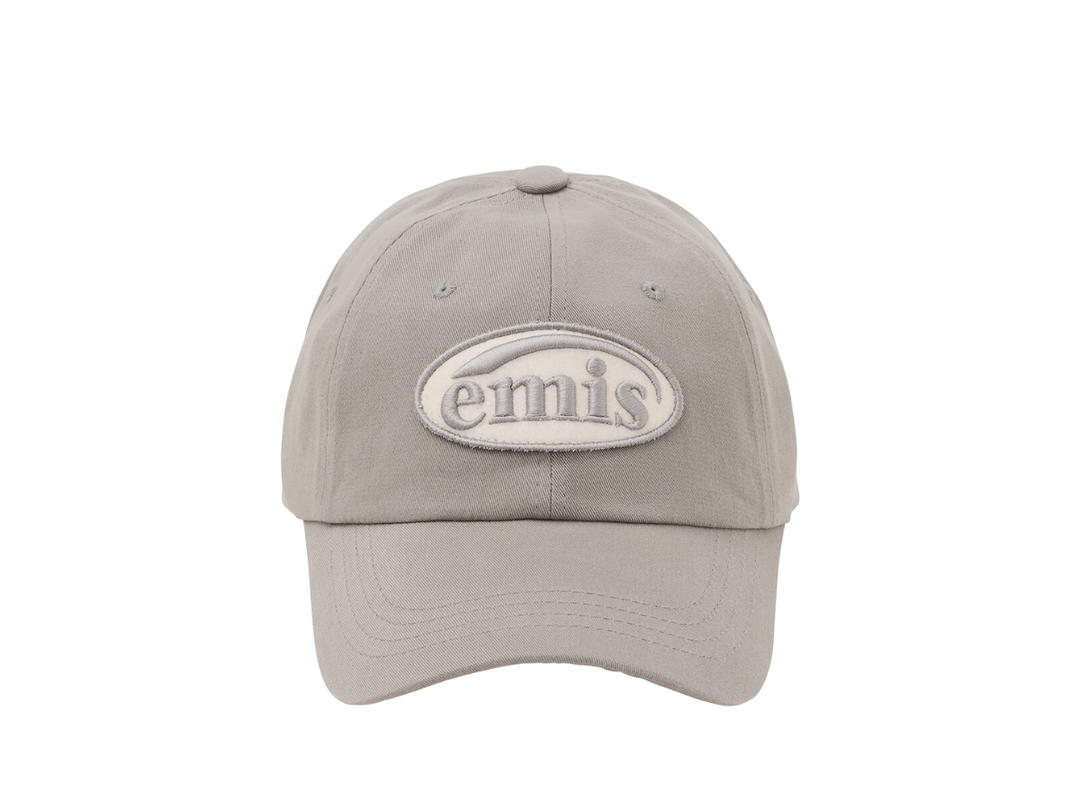Emis Emis Tone On Tone Wappen Ball Cap Gray