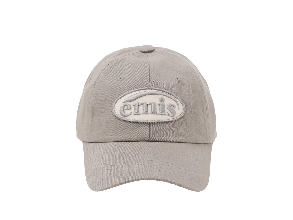 Emis Emis Tone On Tone Wappen Ball Cap Gray