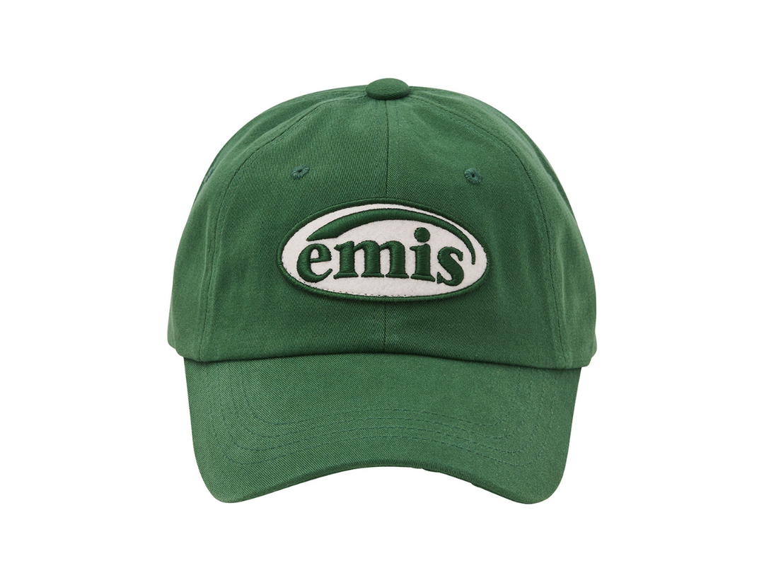 Emis Emis Tone On Tone Wappen Ball Cap Green