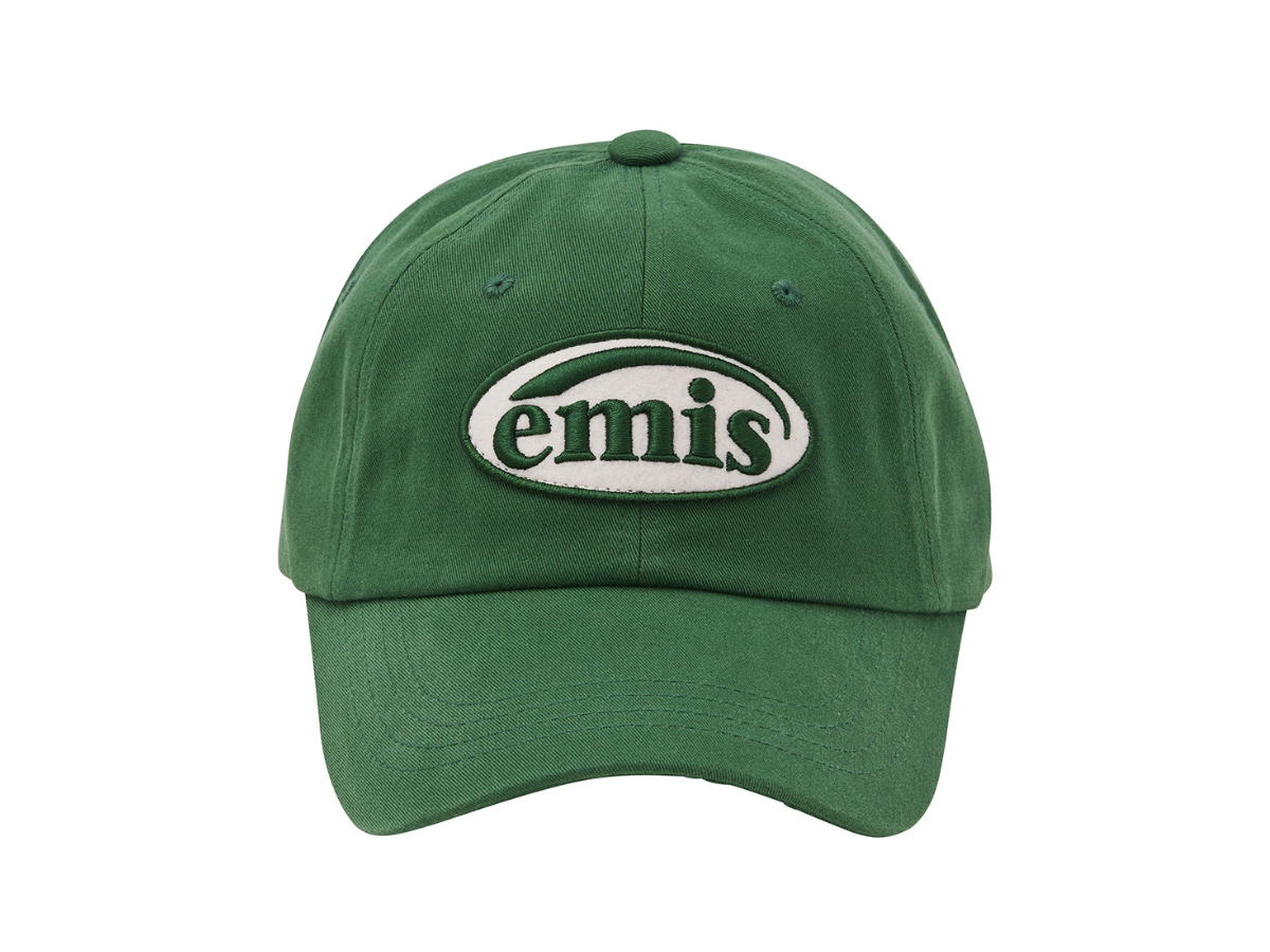 Emis Emis Tone On Tone Wappen Ball Cap Green