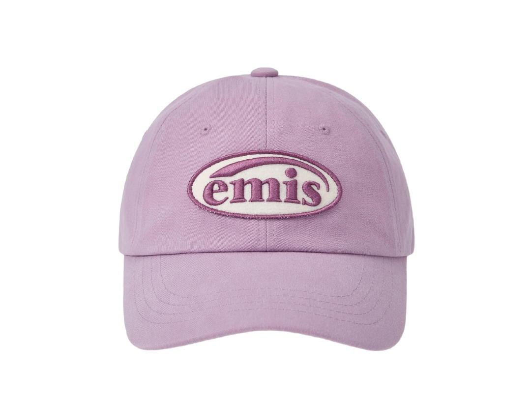 Emis Emis Tone On Tone Wappen Ball Cap LIight Purple