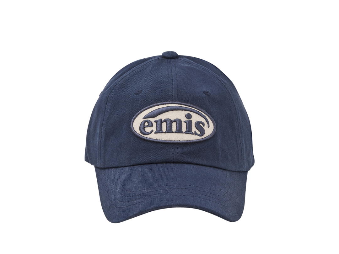 Emis Emis Tone On Tone Wappen Ball Cap Navy