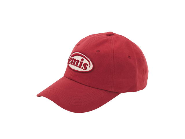 Emis Emis Tone On Tone Wappen Ball Cap Red - view 2