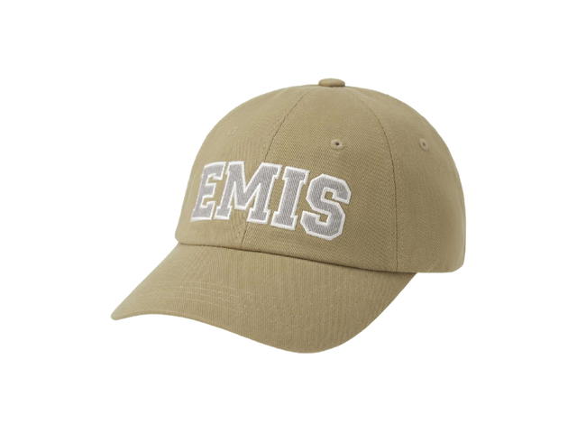 Emis Emis Twill Capital Logo Ball Cap Beige - view 2