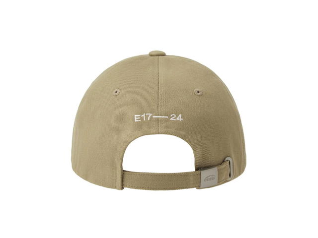 Emis Emis Twill Capital Logo Ball Cap Beige - view 3