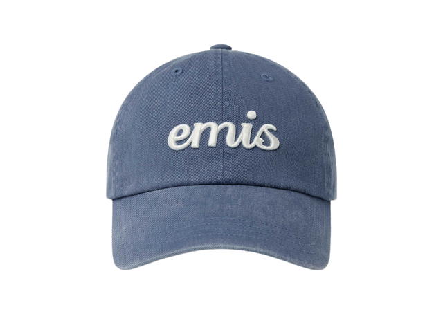 Emis Emis Vintage Pigment Ball Cap Blue - view 1