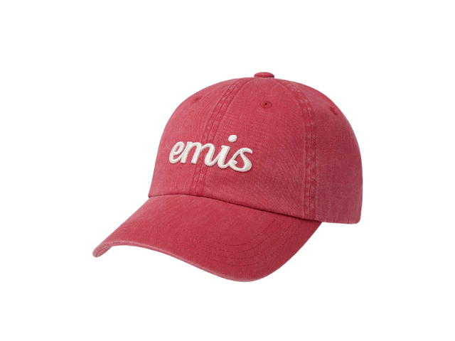 Emis Emis Vintage Pigment Ball Cap Red - view 2