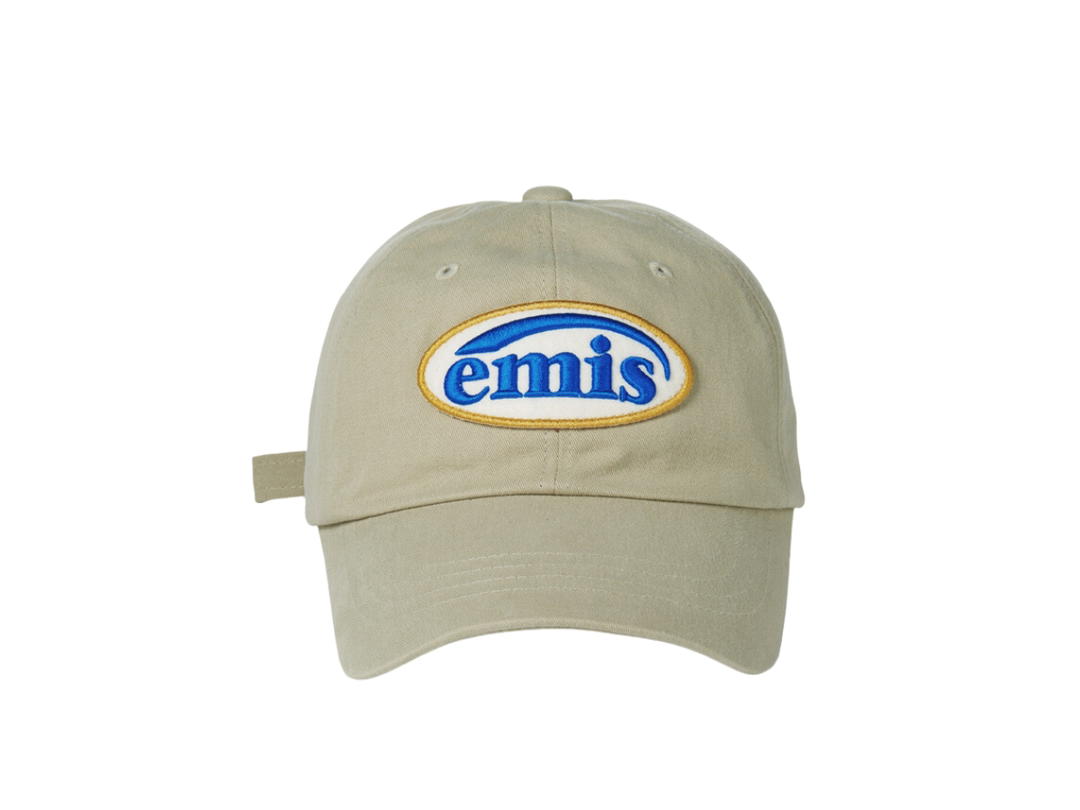Emis Emis Wappen Ball Cap Beige
