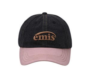 Buy Emis Washed Denim Ball Cap Gray-Pink at Sasom – Authentic and Ready to Ship