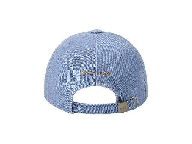Emis Emis Washed Denim Ball Cap LightI Blue Denim-Navy - view 3