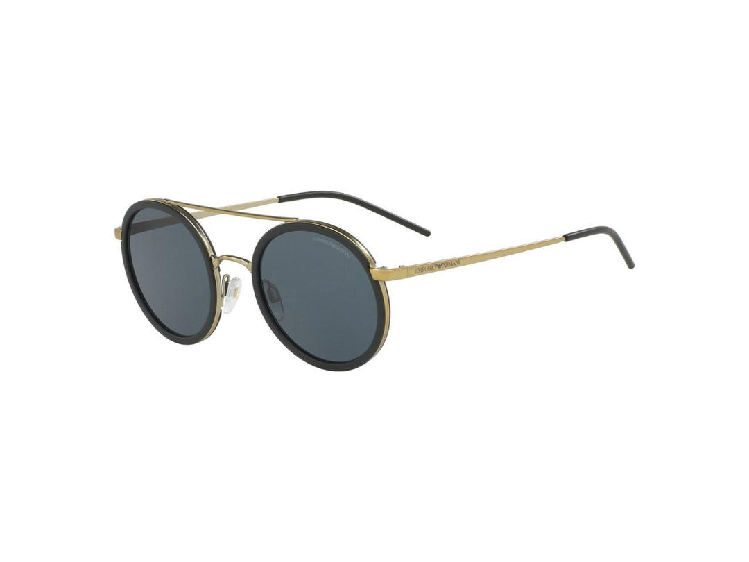 Emporio Armani Emporio Armani EA2041-300287 Sunglasses In Gold Metal Frame With Grey Lenses