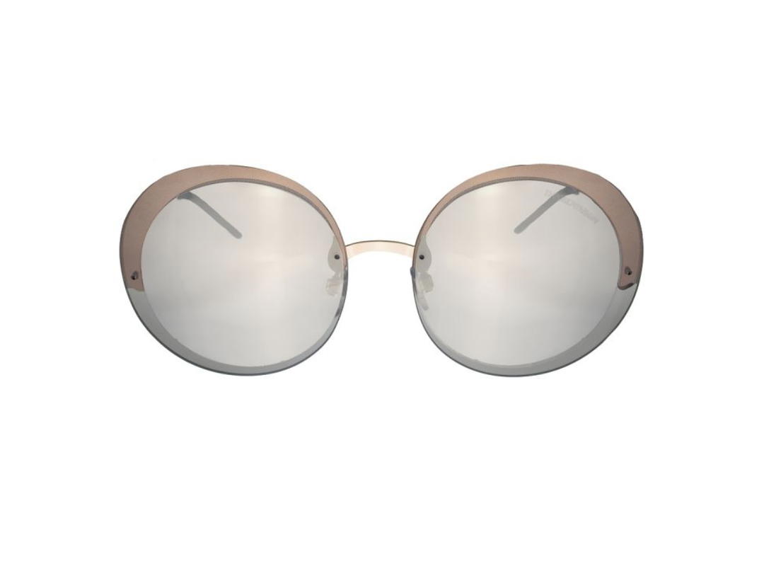 Emporio Armani Emporio Armani EA2044-31246G-5G Sunglasses In Rose Gold Metal Frame With Grey Lenses
