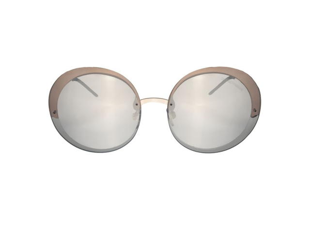 Emporio Armani Emporio Armani EA2044-31246G-5G Sunglasses In Rose Gold Metal Frame With Grey Lenses - view 1