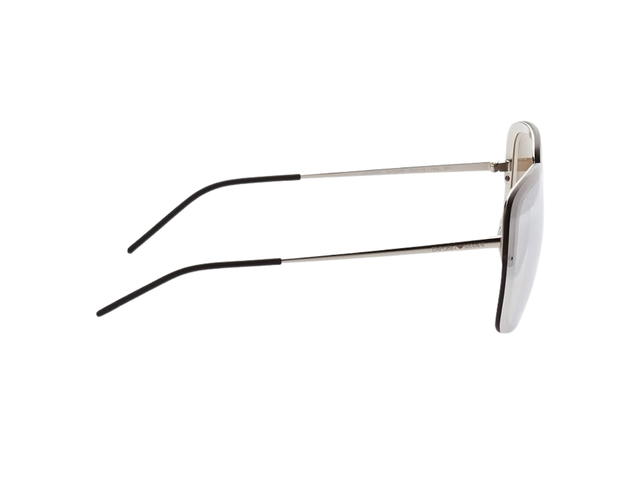 Emporio Armani Emporio Armani EA2045-30156G Sunglasses In Silver Metal Frame With Light Grey Lenses - view 3