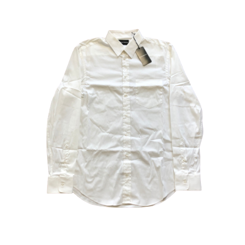 Buy Emporio Armani White Pocket Shirt at Sasom – Authentic and Ready to Ship