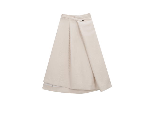 Epingler Epingler Origami Skirt - Cream - view 1