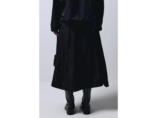 Epingler Epingler Origami Skirt - Deep Black - view 3