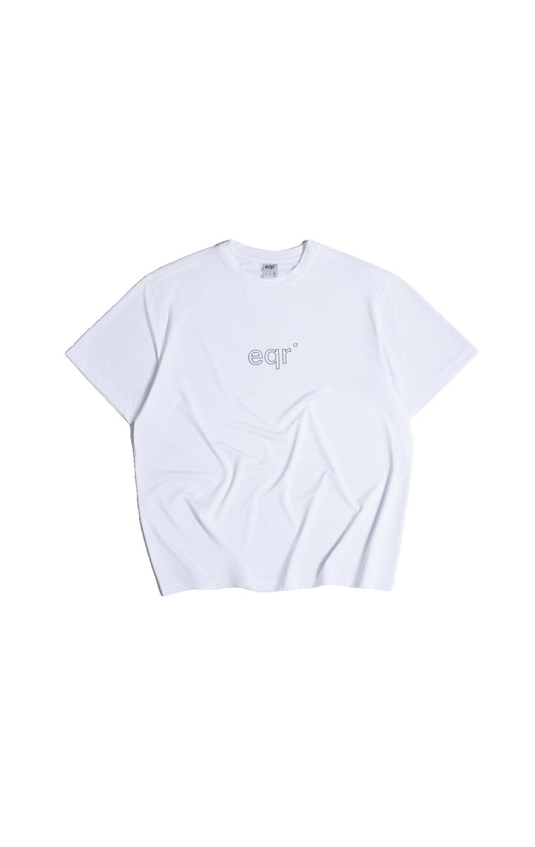 eqr eqr Basic Airhole Short Sleeve White