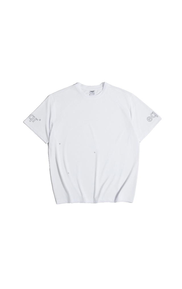 eqr eqr Scotch Eyelet Airhole Short Sleeve White - view 1
