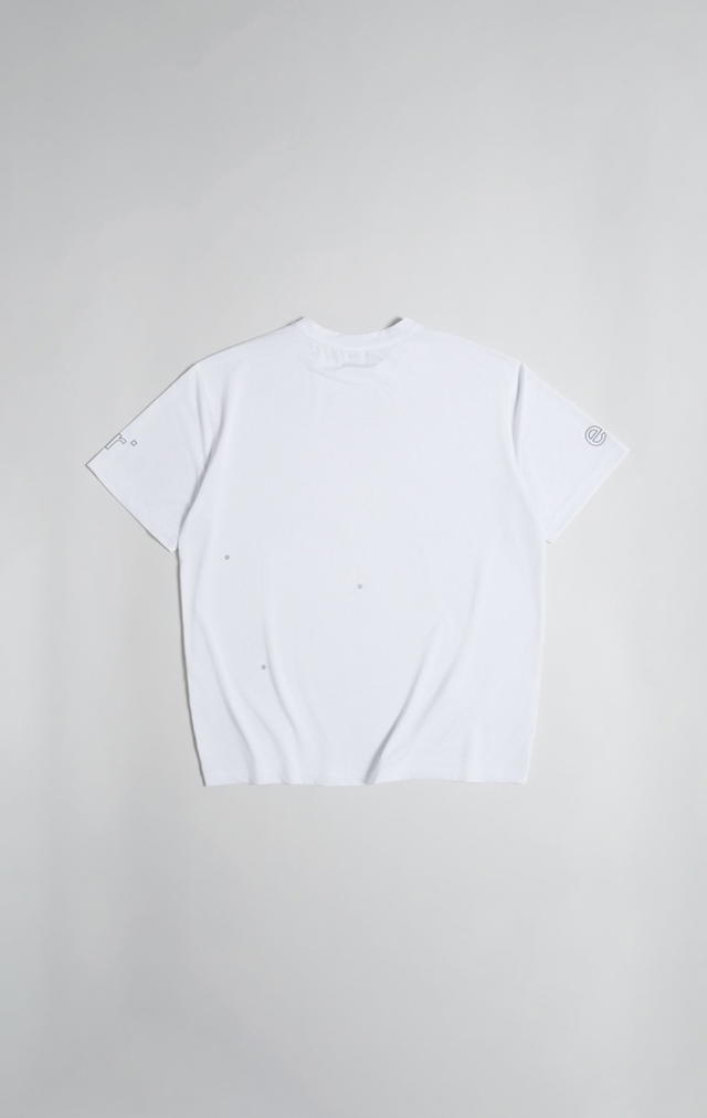 eqr eqr Scotch Eyelet Airhole Short Sleeve White - view 2