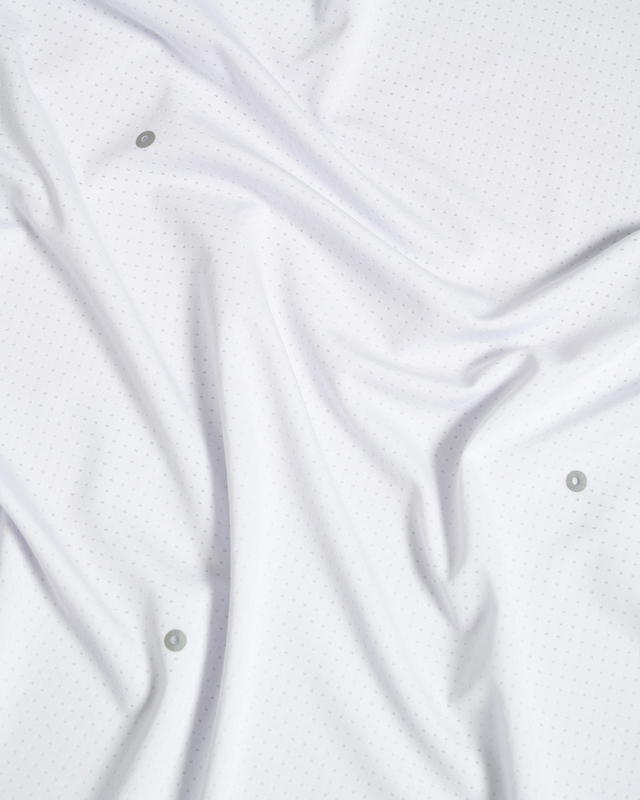 eqr eqr Scotch Eyelet Airhole Short Sleeve White - view 4