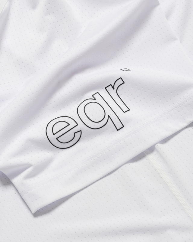 eqr eqr Scotch Eyelet Airhole Short Sleeve White - view 7
