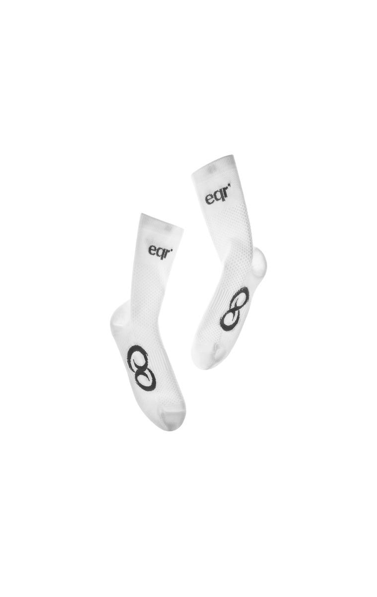 eqr eqr Symbol Compression Sock White