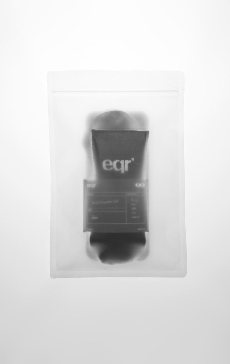eqr eqr Symbol Compression Sock 3 Pack Black