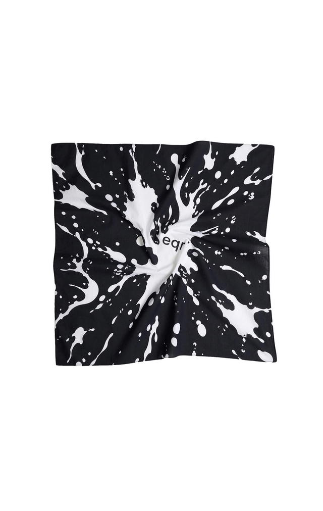 eqr eqr Splash Oversized Bandana Black - view 1