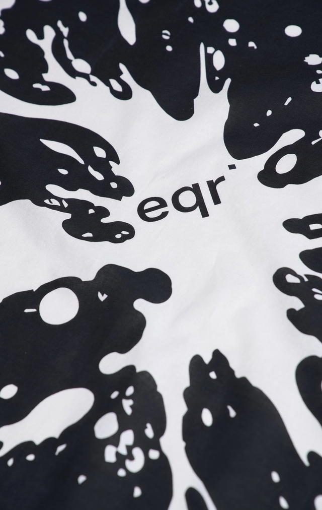 eqr eqr Splash Oversized Bandana Black - view 2