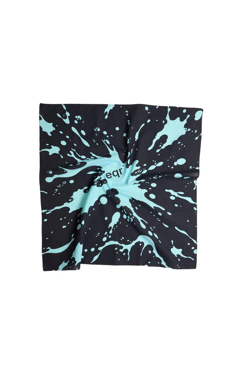 eqr eqr Splash Oversized Bandana Green