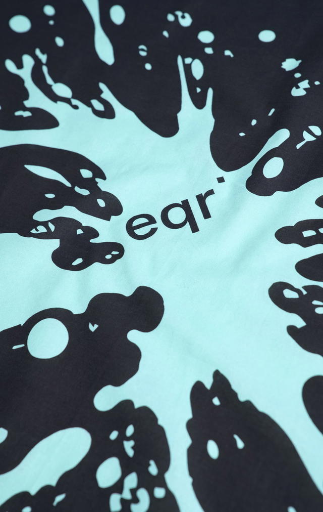 eqr eqr Splash Oversized Bandana Green - view 2