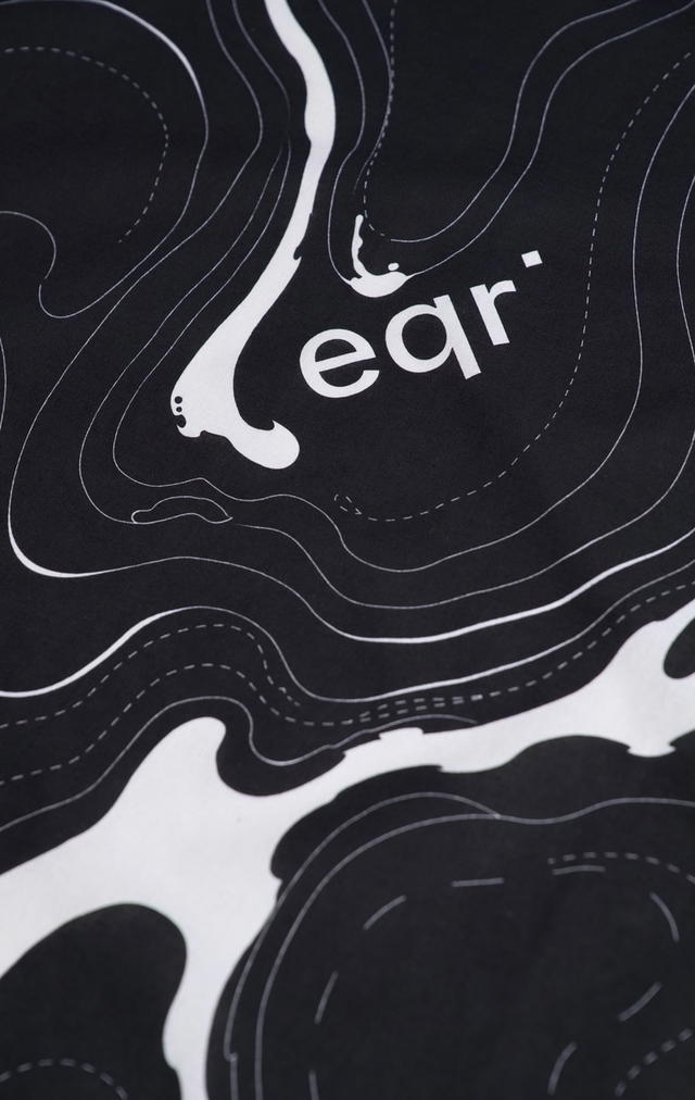 eqr eqr Motion Oversized Bandana Black - view 2